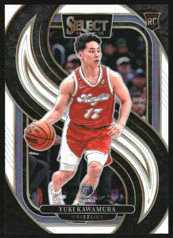 2024-25 Panini Select Premier White Prizm #168 Yuki Kawamura RC /149