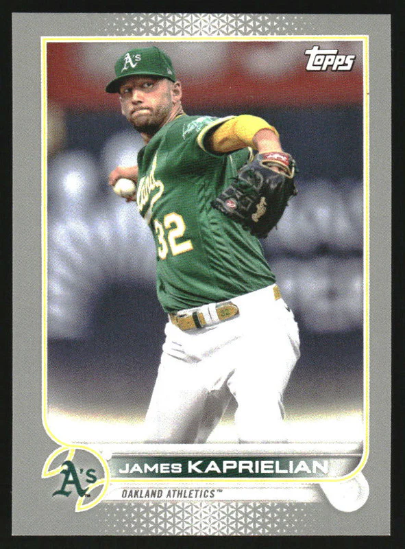 2022 Topps Mini Platinum #651 James Kaprielian 1/1