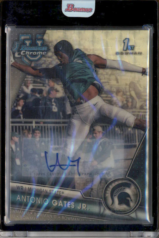 2023 Bowman University Chrome SuperFractor #174 Antonio Gates Jr. Auto 1/1