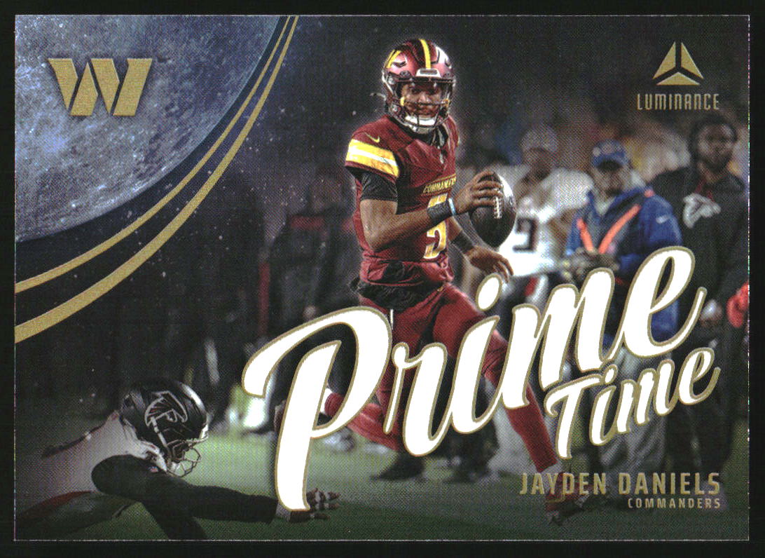 2025 Panini Luminance Primetime #9 Jayden Daniels