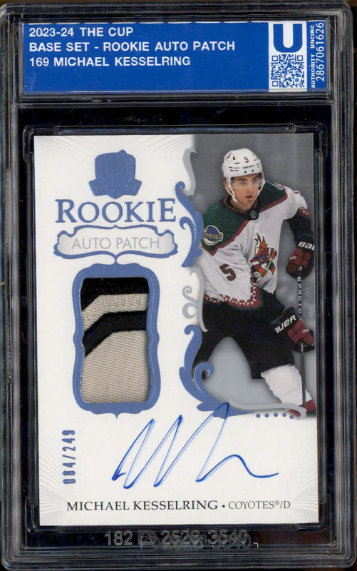 2023 The Cup Rookie Pach Autograph #169 Michael Kesselring RC Auto /249 U