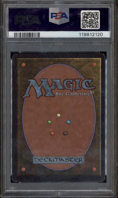 1993 Magic the Gathering Blaze of Glory Unlimited PSA 5 - Image 2