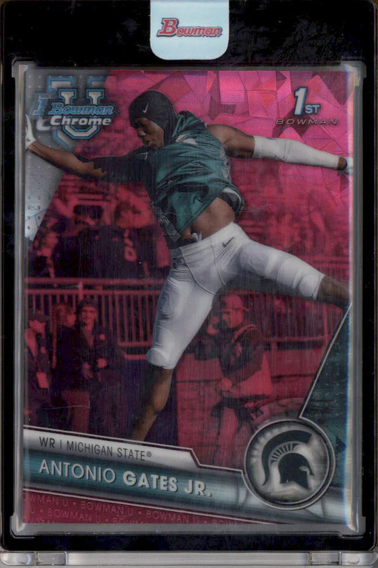2023 Bowman University Chrome Sapphire Padpradascha Antonio Gates Jr. 1/1