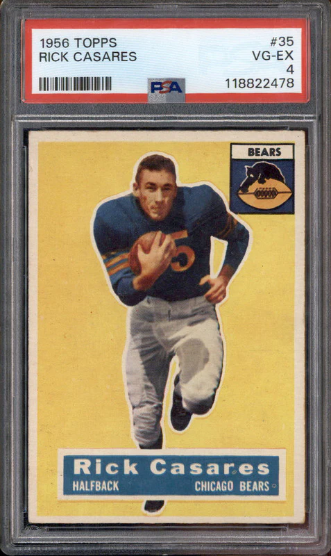 1956 Topps #35 Rick Casares PSA 4