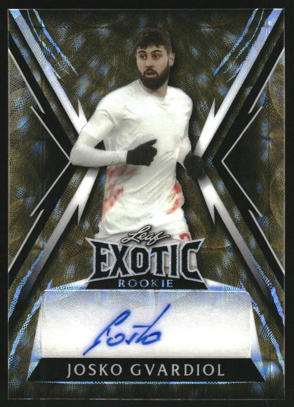 2023 Leaf Exotic Kaleidoscope Deer #BA-JG2 Josko Gvardiol Autograph Auto 1/1