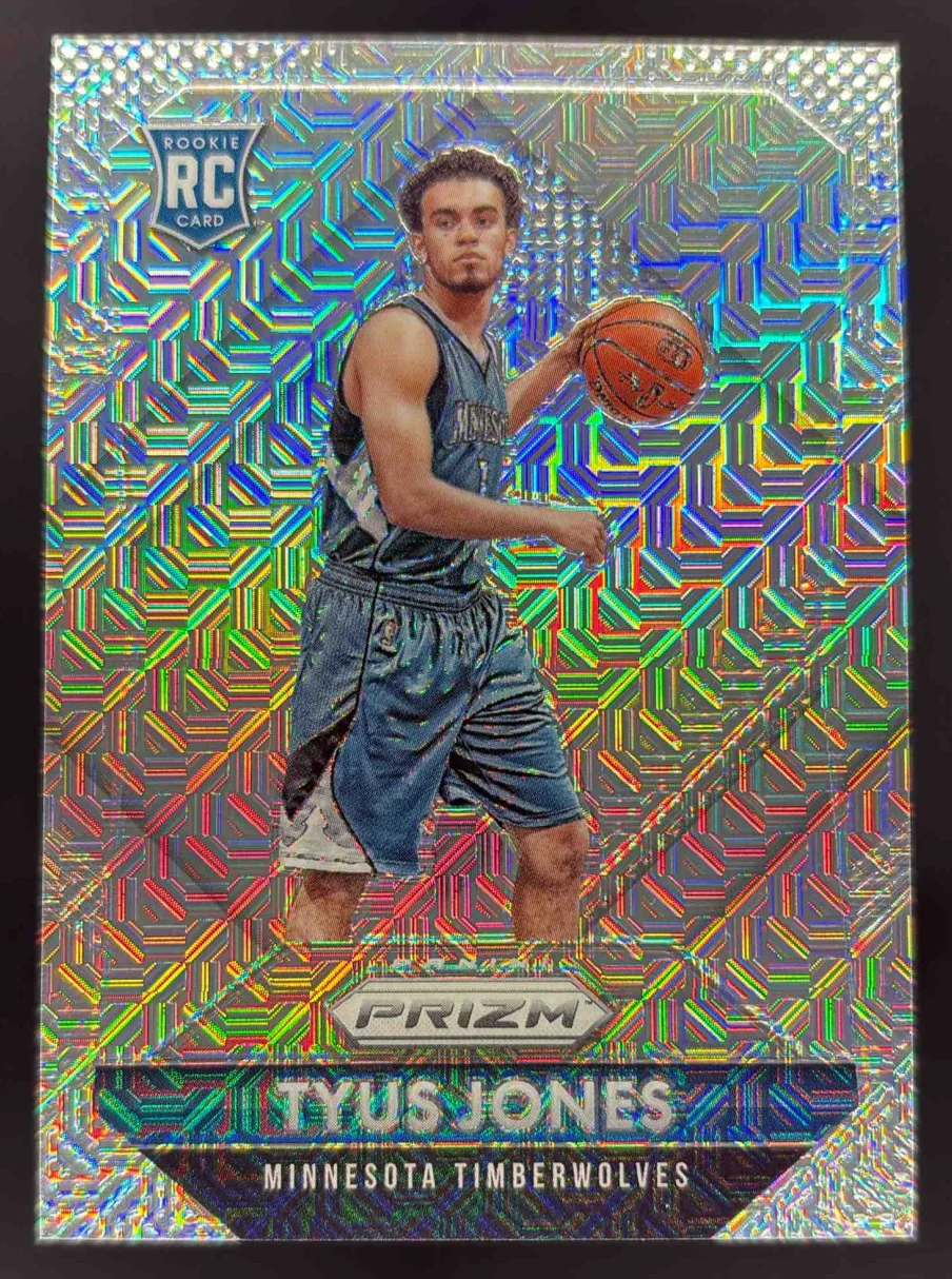 2015-16 Panini Prizm Mojo Prizms #324 Tyus Jones RC /25