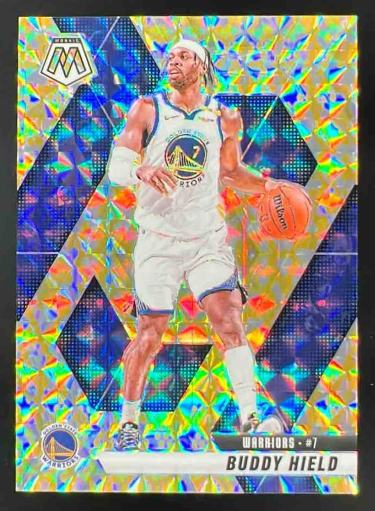 2024-25 Panini Mosaic Gold Snakeskin Mosaic #2 Buddy Hield /8