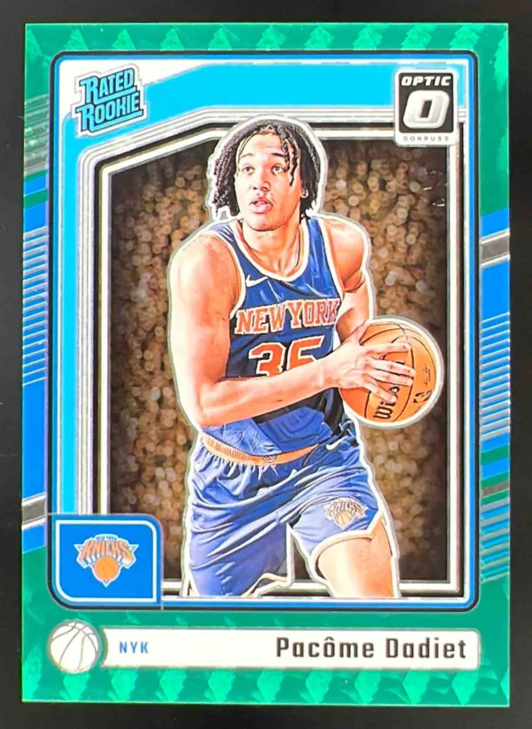 2024-25 Panini Donruss Optic Rated Rookie Green FOTL #264 Pacome Dadiet RC /14