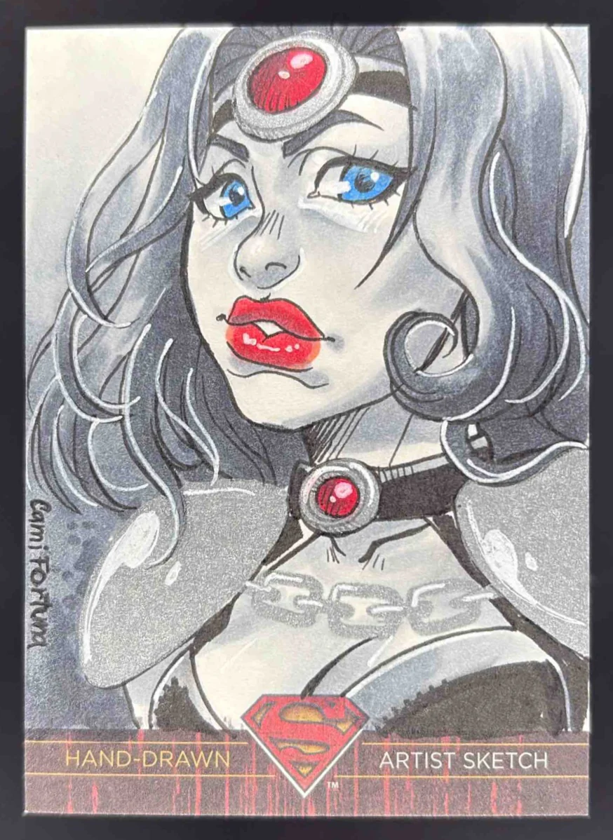 2012 Cryptozoic Hand-Drawn Artist Sketch Card Cami 1/1