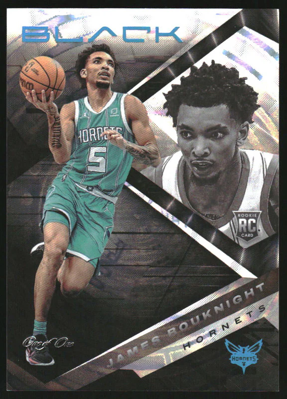 2021-22 Panini Black Platinum #95 James Bouknight RC Rookie 1/1