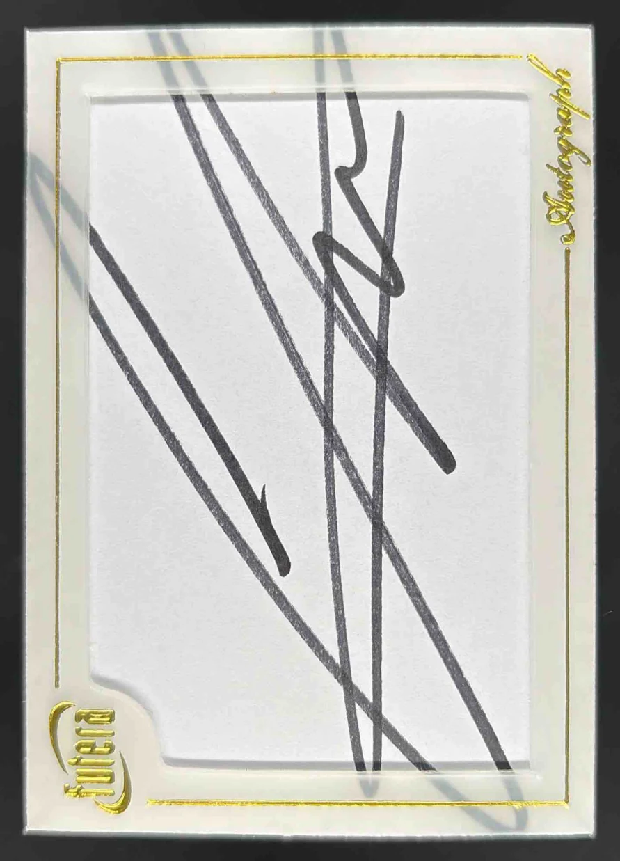 Futera Autograph Gold Frame Heroes Cameron Carter-Vickers Auto 1/1