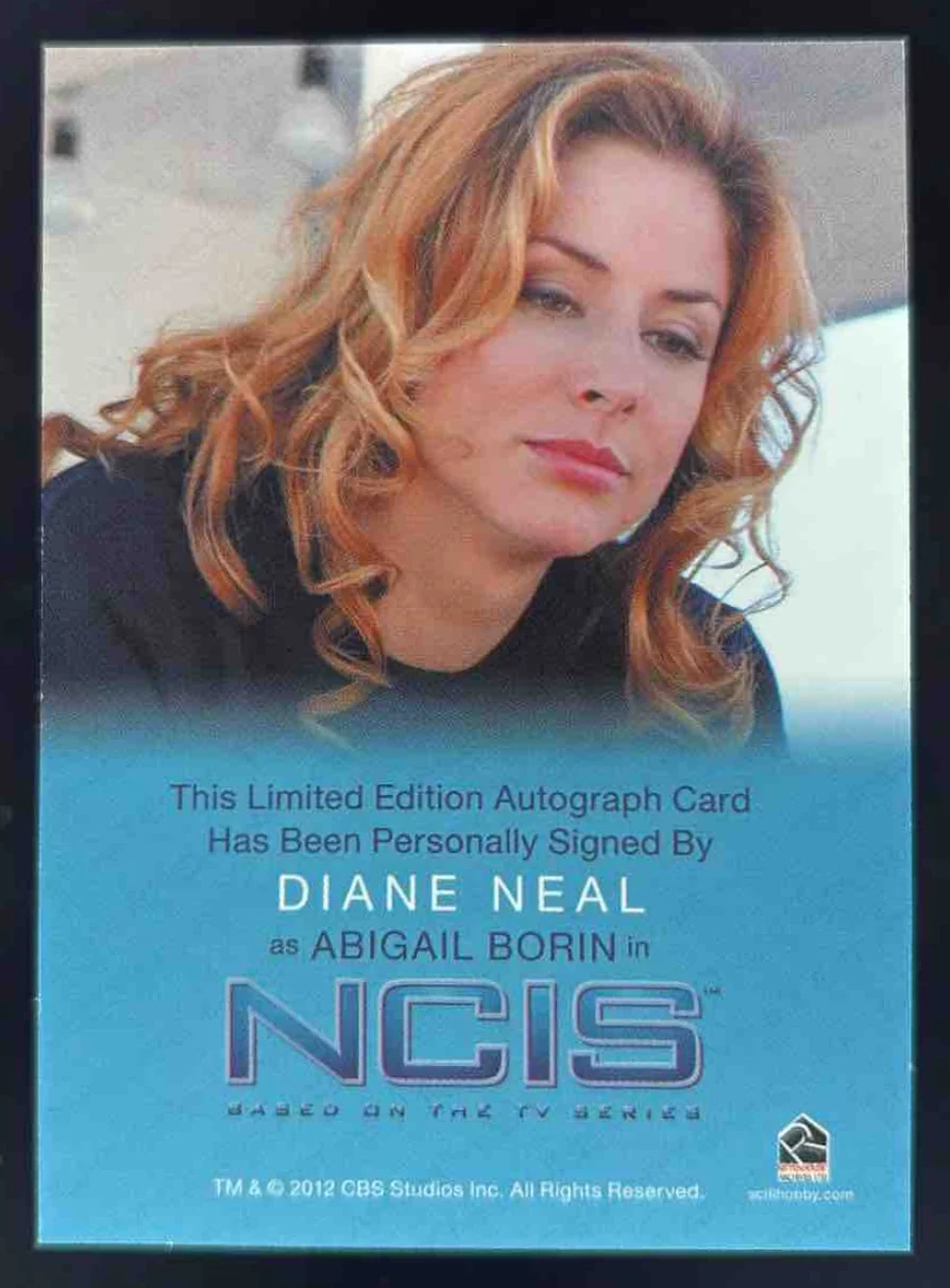 2012 CBS Studios NCIS Autograph Diane Neal as Abigail Borin Auto - Image 2