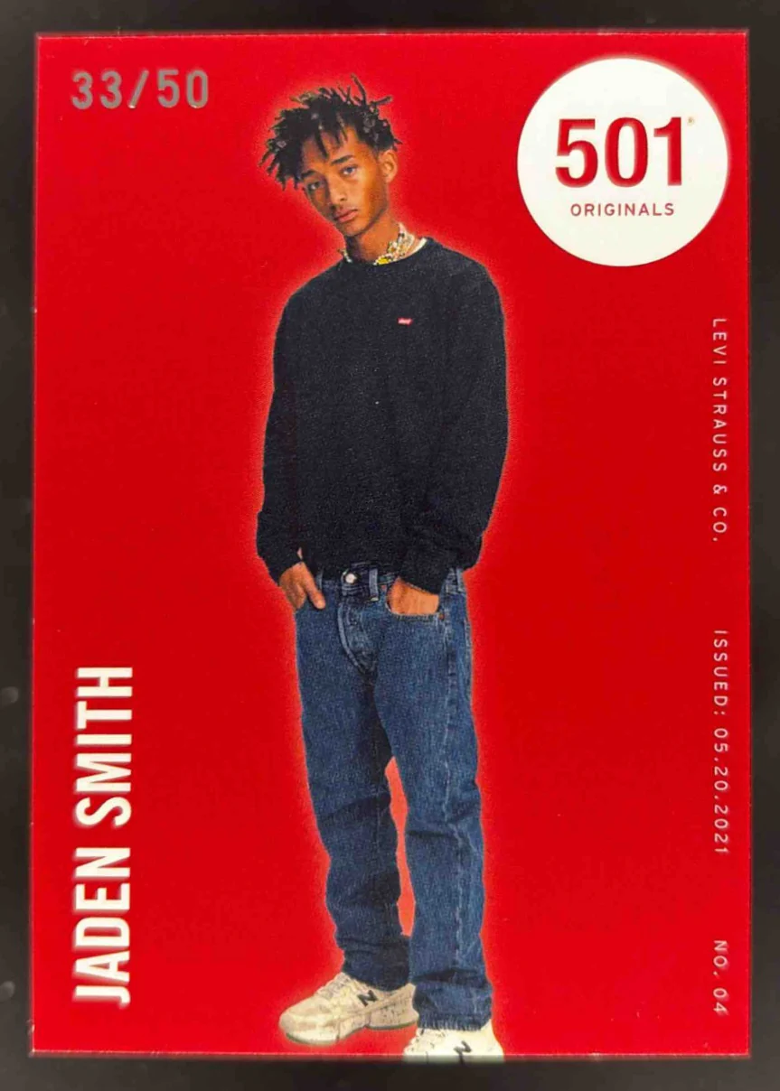 2021 Levis 501 Originals #04 Jaden Smith /50