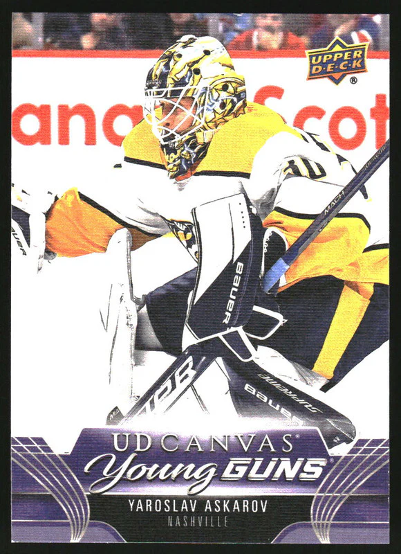 2023-24 Upper Deck UD Canvas #C111 Yaroslav Askarov Young Guns RC