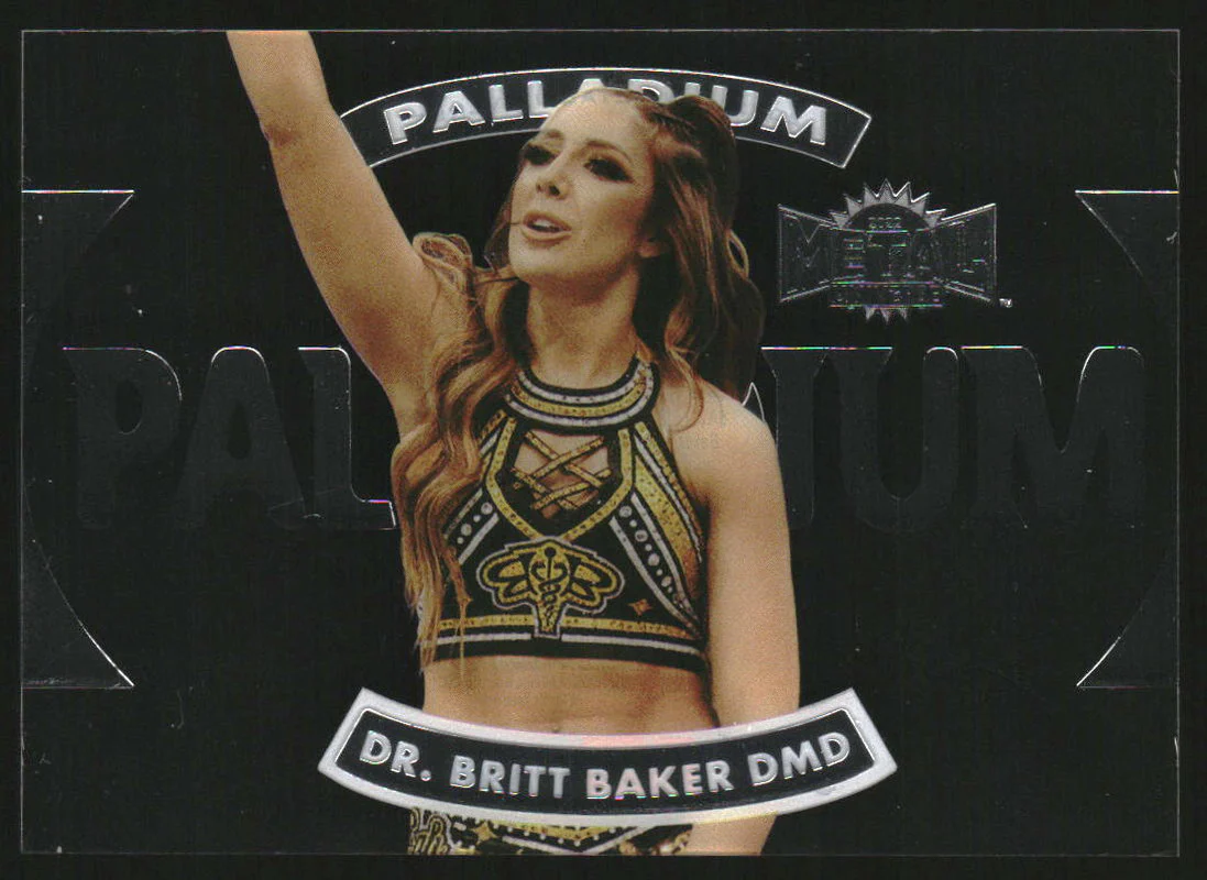 2022 Skybox AEW Metal Universe Palladium #P29 Dr. Britt Baker DMD