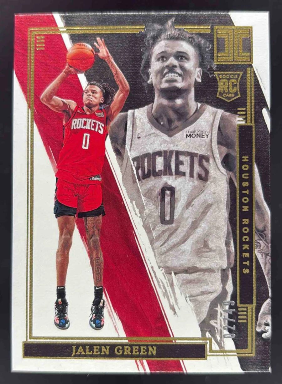 2021-22 Panini Impeccable Gold #82 Jalen Green RC /49
