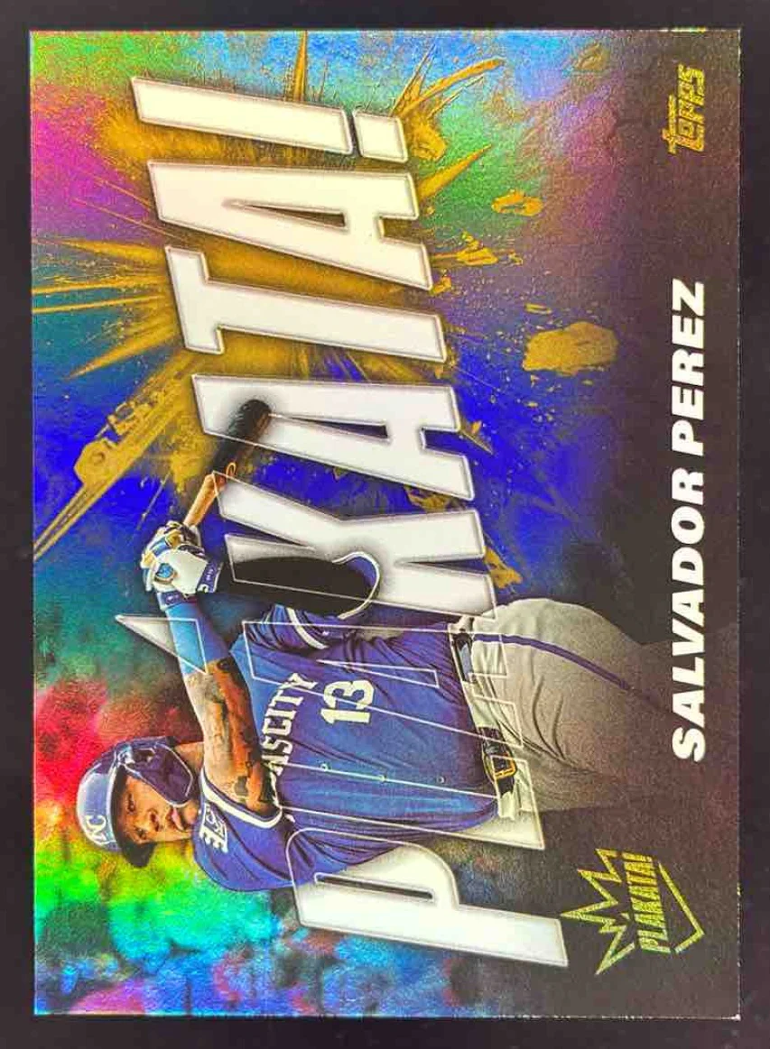 2025 Topps Plakata (Series 2) #PLAK-44 Salvador Perez