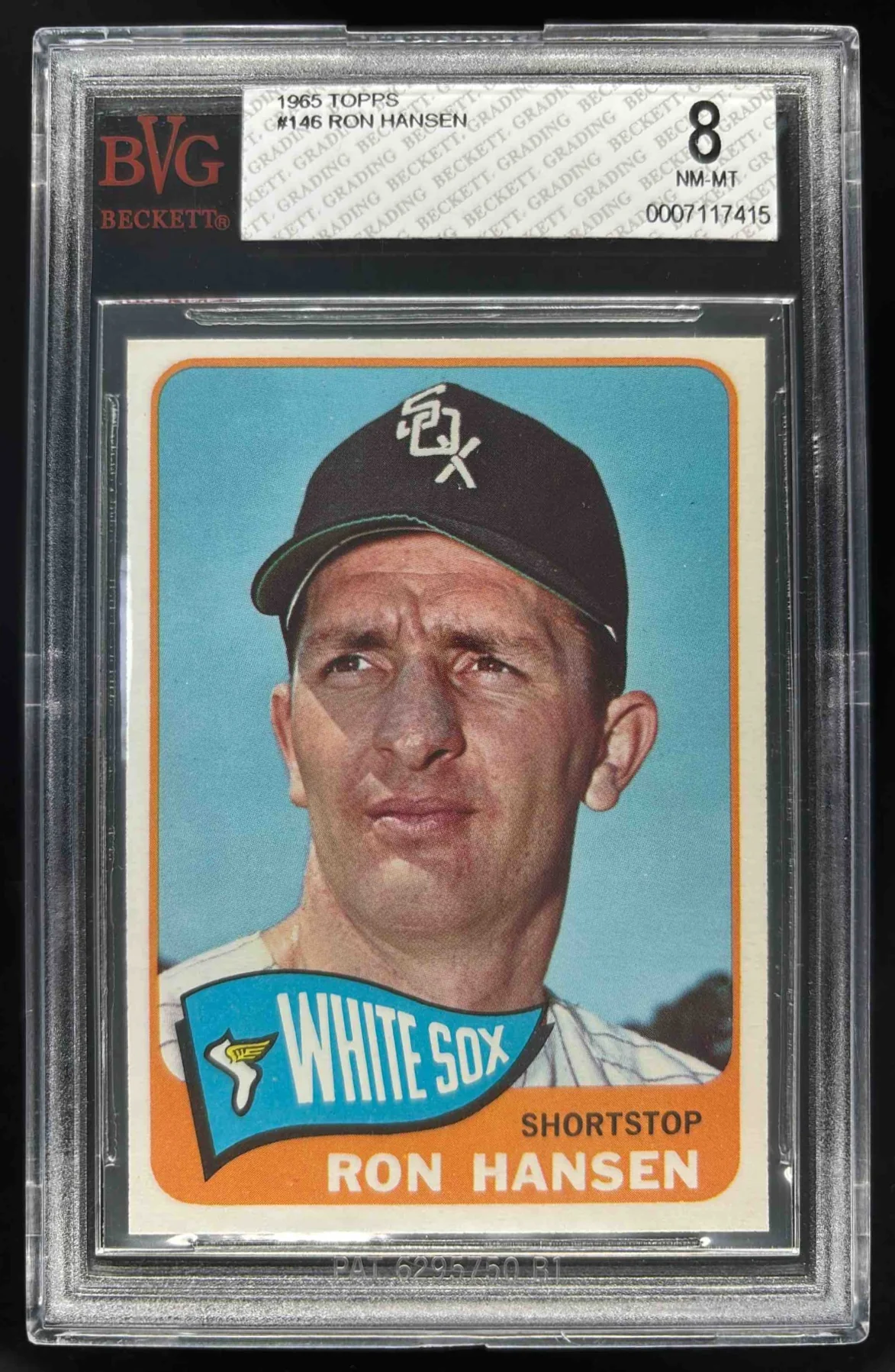 1965 Topps #146 Ron Hansen BGS 8