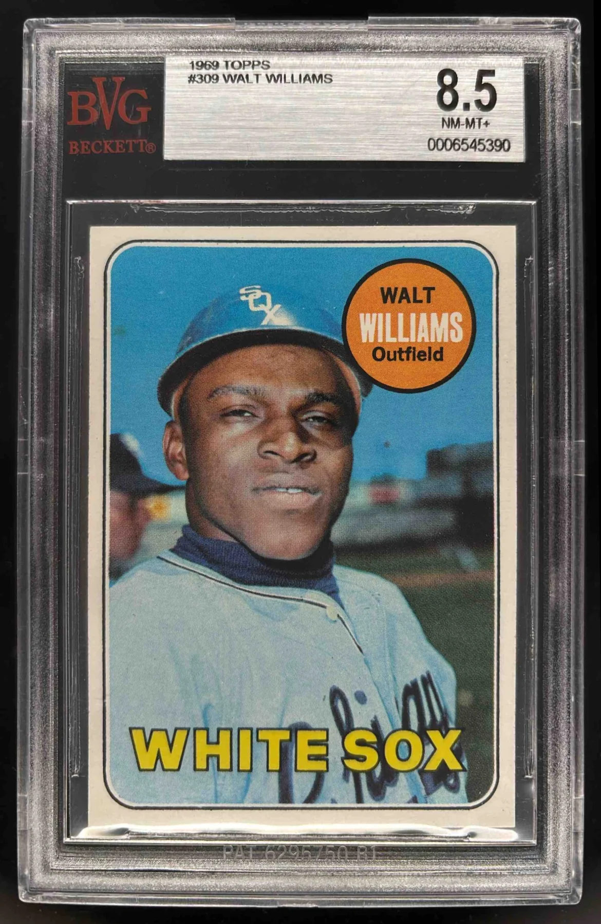 1969 Topps #309 Walt Williams BGS 8.5