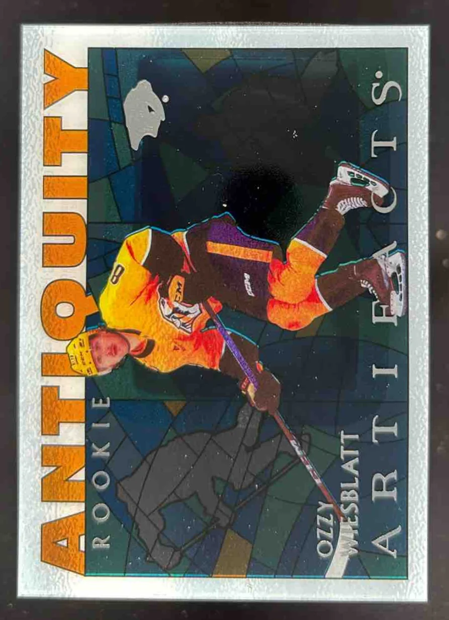 2025-26 Upper Deck Artifacts Antiquity Rookies #ATR-1 Ozzy Wiesblatt RC