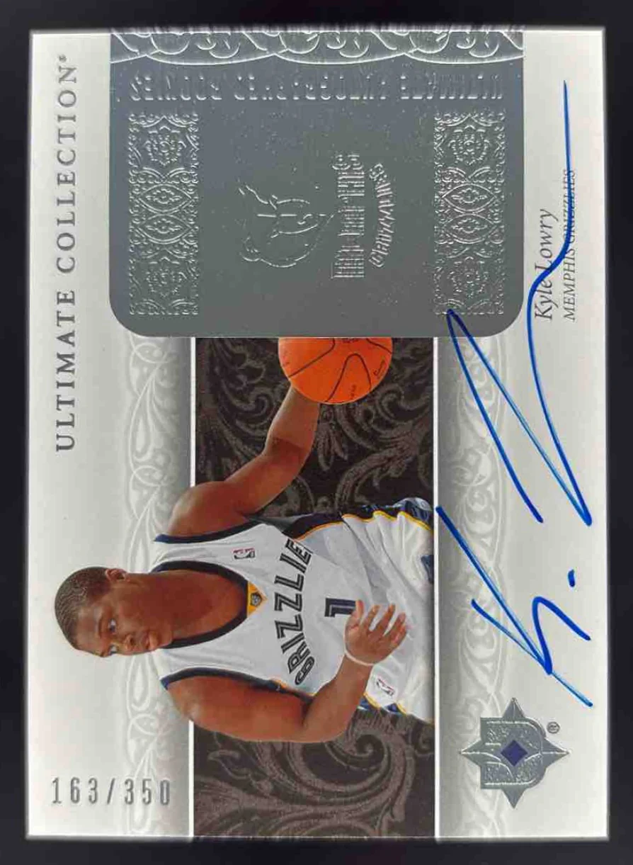 2006-07 Upper Deck Ultimate Collection #198 Kyle Lowry Autograph RC Auto /350