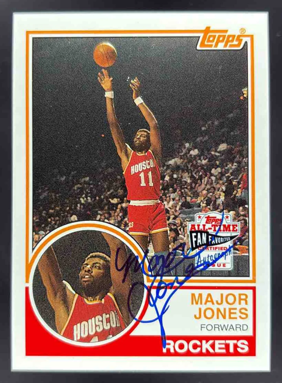 2005-06 Topps 1952 Style All Time Fan Favorites  #FFA-MJO Major Jones Auto