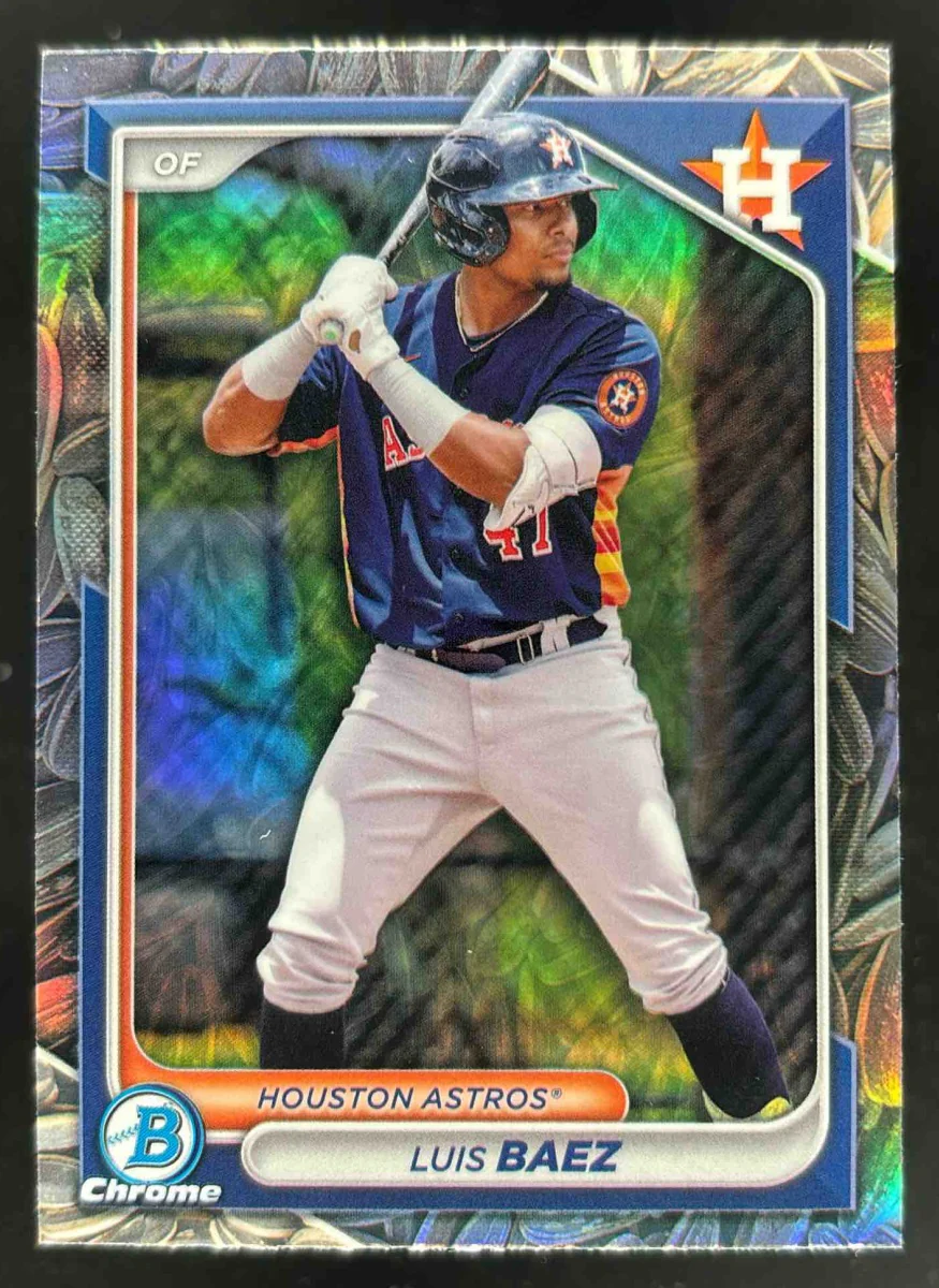 2024 Bowman Draft Chrome Sunflower Seeds #BDC-110 Luis Baez