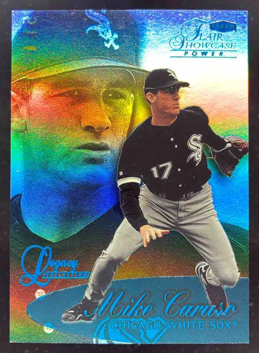 1999 Fleer Flair Showcase Legacy Collection Row 3 #96L Mike Caruso /99