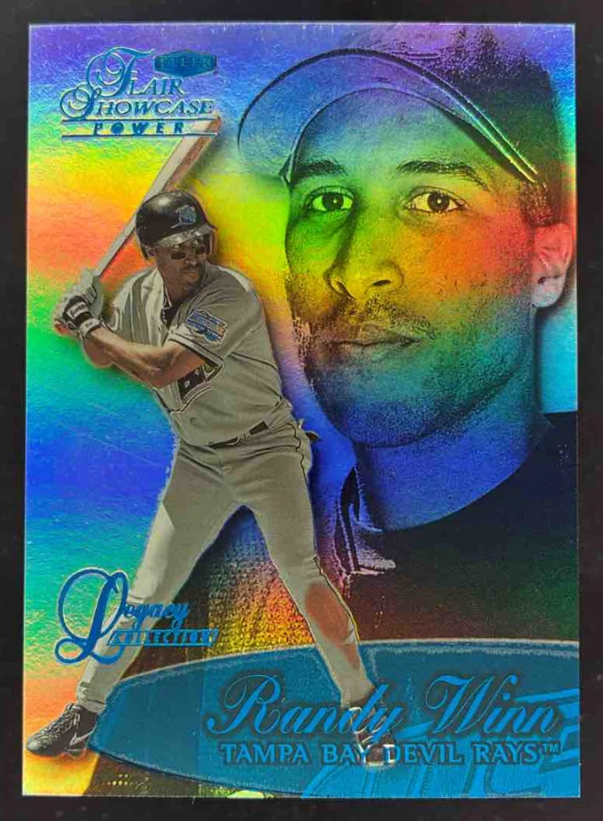 1999 Fleer Flair Showcase Legacy Collection Row 3 #123L Randy Winn /99