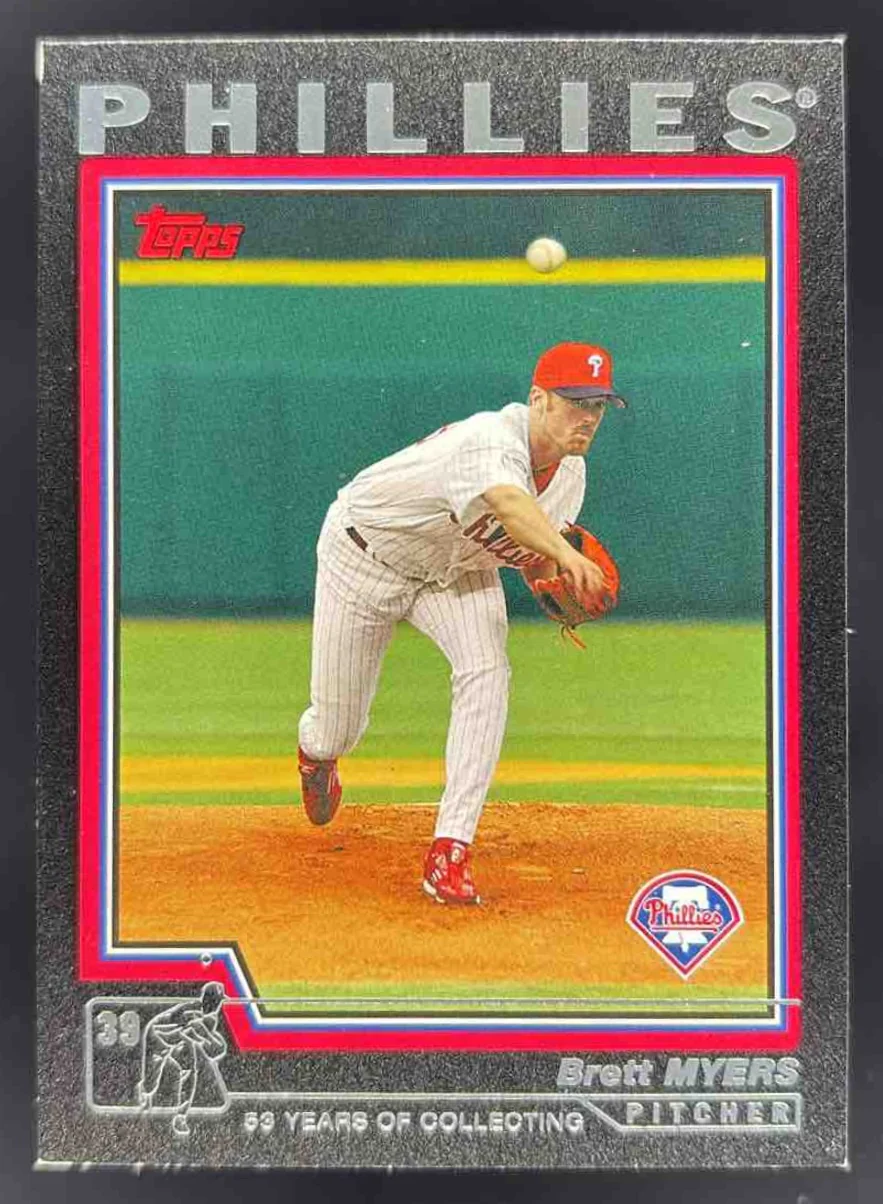 2004 Topps Black #551 Brett Myers /53