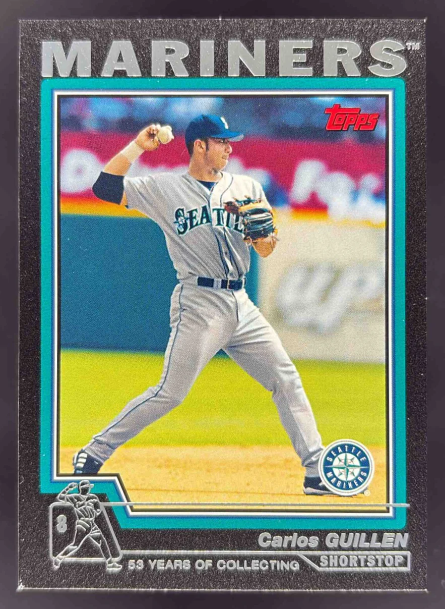 2004 Topps Black #72 Carlos Guillen /53