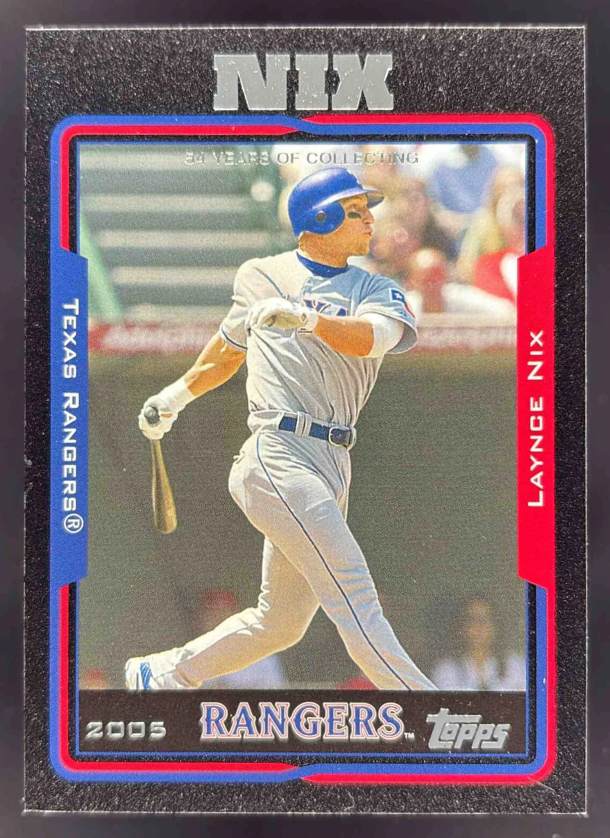 2005 Topps Black #597 Laynce Nix /54