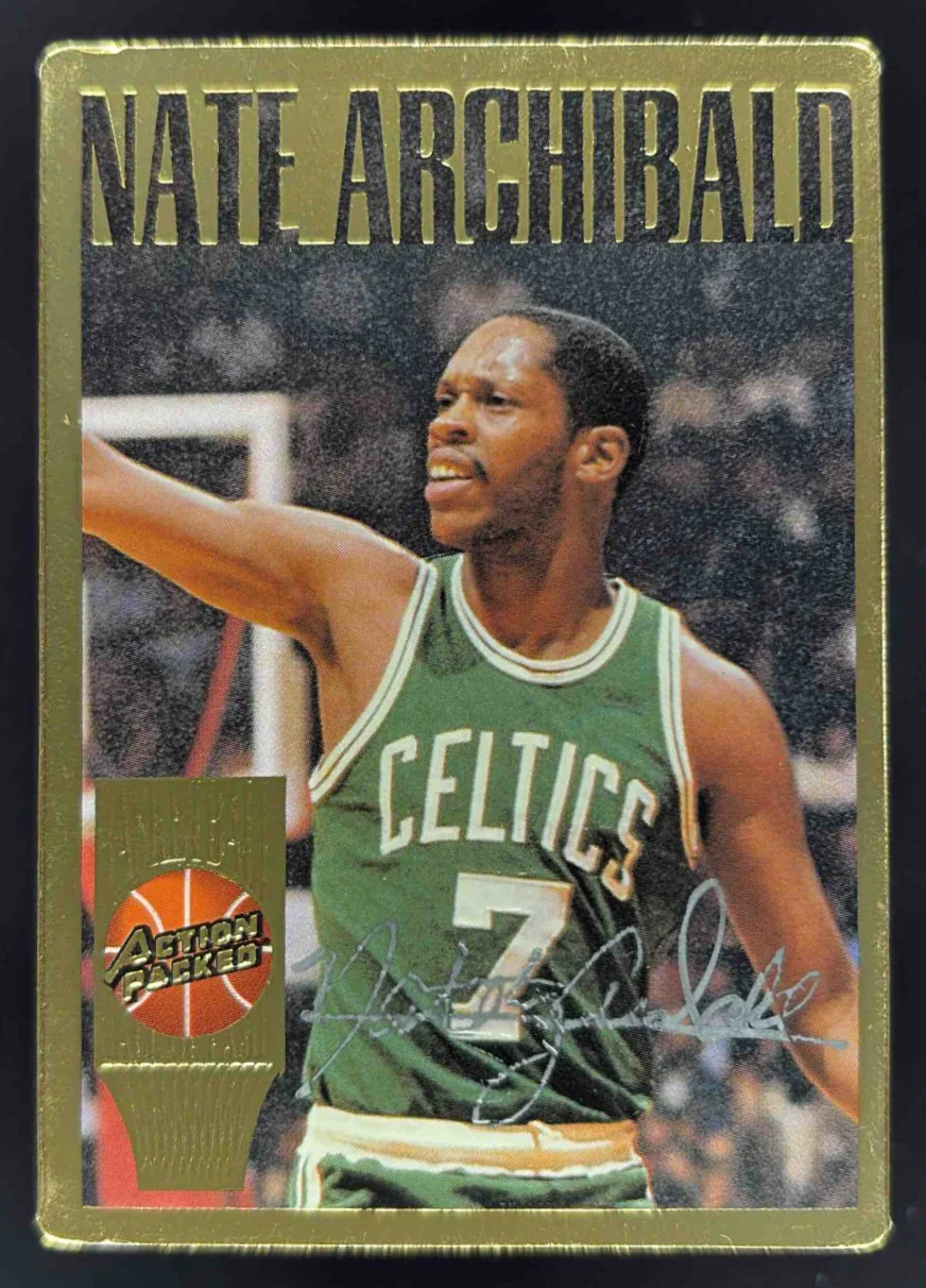 1995-96 Action Packed Hall of Fame #1 Nate Archibald