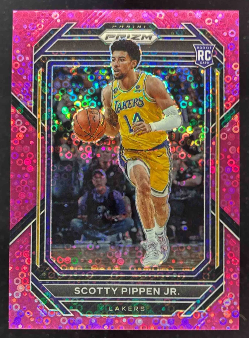 2022-23 Panini Prizm Prizms Fast Break Pink #232 Scotty Pippen Jr. RC /50