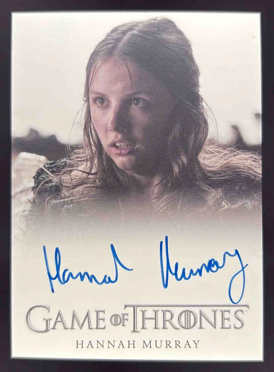 2013 Game of Thrones Autographs #NNO Hannah Murray as Gilly Auto