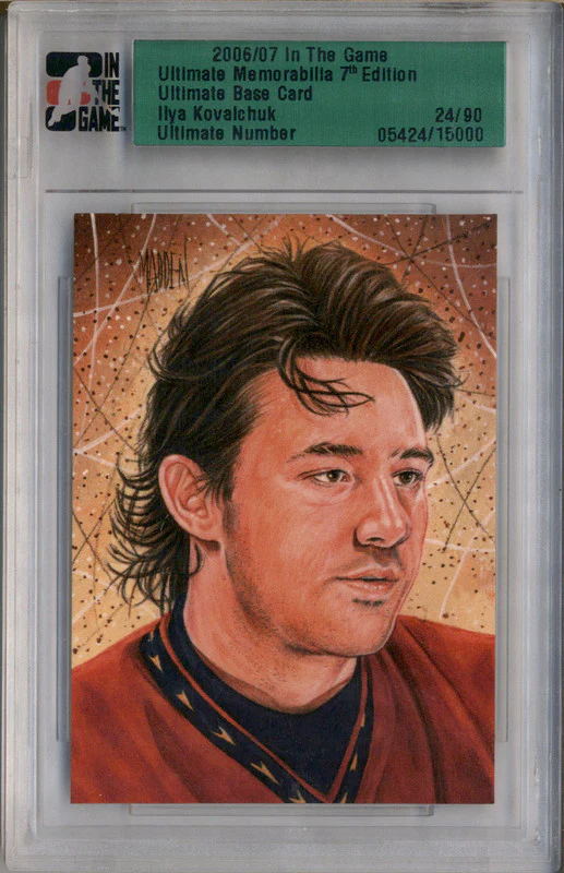 2006 ITG Ultimate Base Card Ilya Kovalchuk /90
