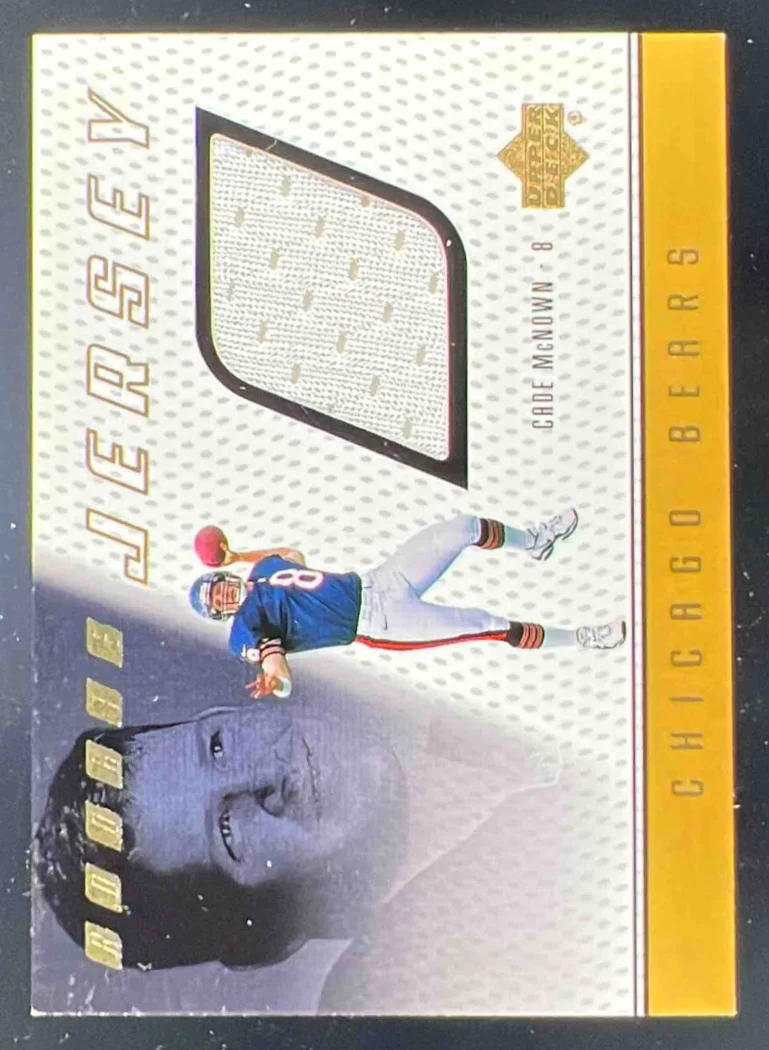1999 Upper Deck Game Jerseys #CM Cade McNown RC