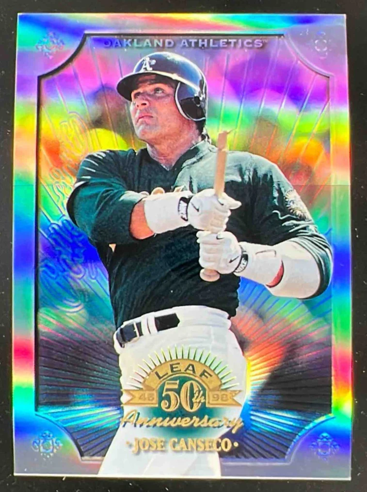 1998 Leaf #109 Jose Canseco