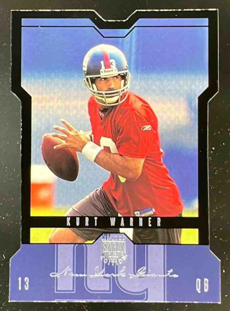 2004 Skybox LE Black Border Platinum #36 Kurt Warner /35