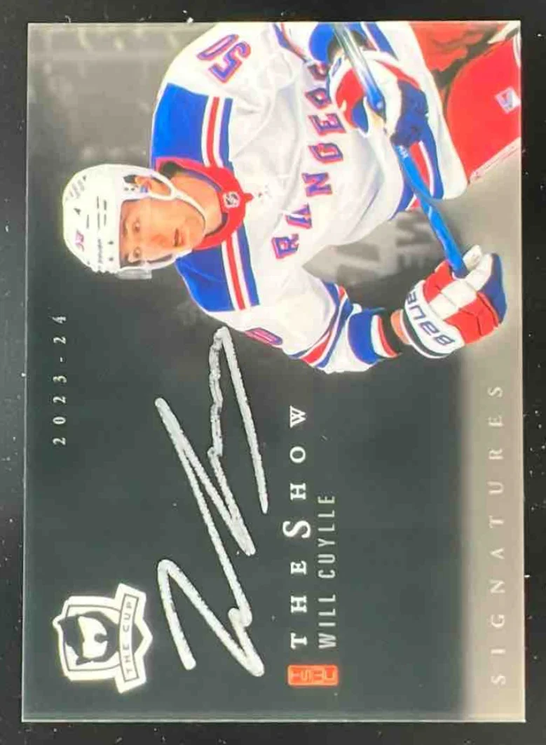 2023-24 The Cup The Show Black Auto #SB-WC Will Cuylle Autograph Auto