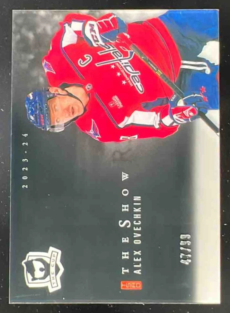 2023-24 The Cup The Show Black #SB-AO Alex Ovechkin /99