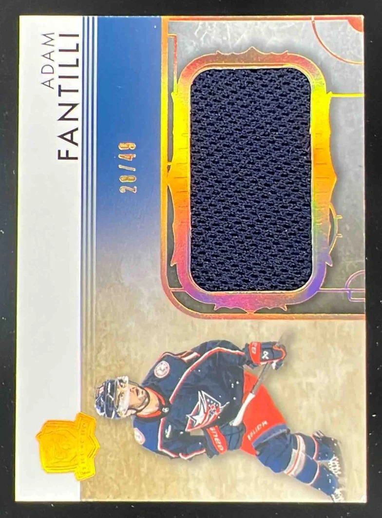 2023-24 The Cup Rookie Rink Gallery Jersey #RGAF-V1 Adam Fantilli /49