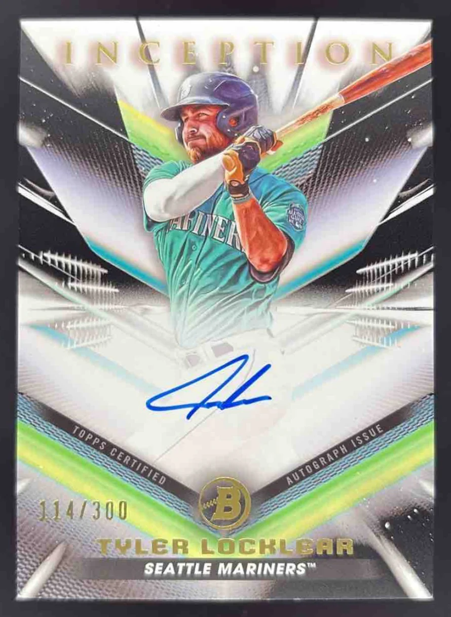 2023 Bowman Inception Autographs #BPA-TL Tyler Locklear Autograph Auto /300