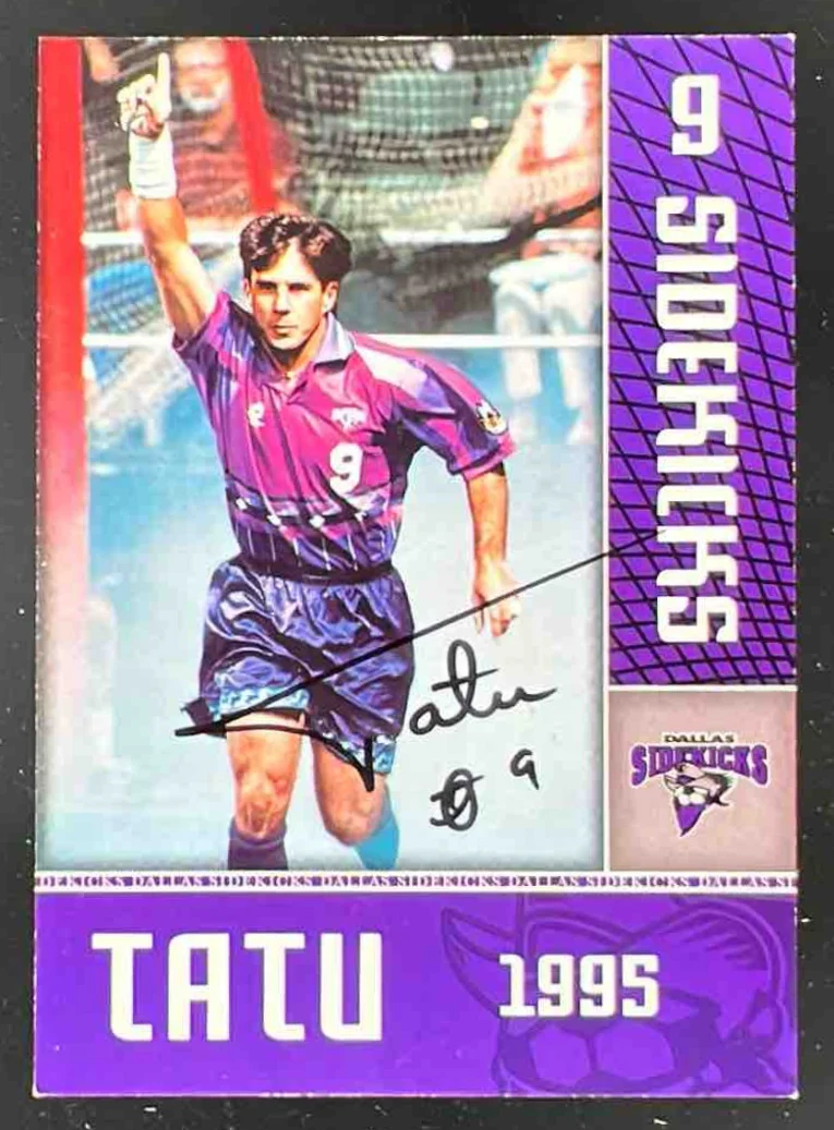 2002 Donruss Autograph Sidekicks #11 Tatu Auto /90