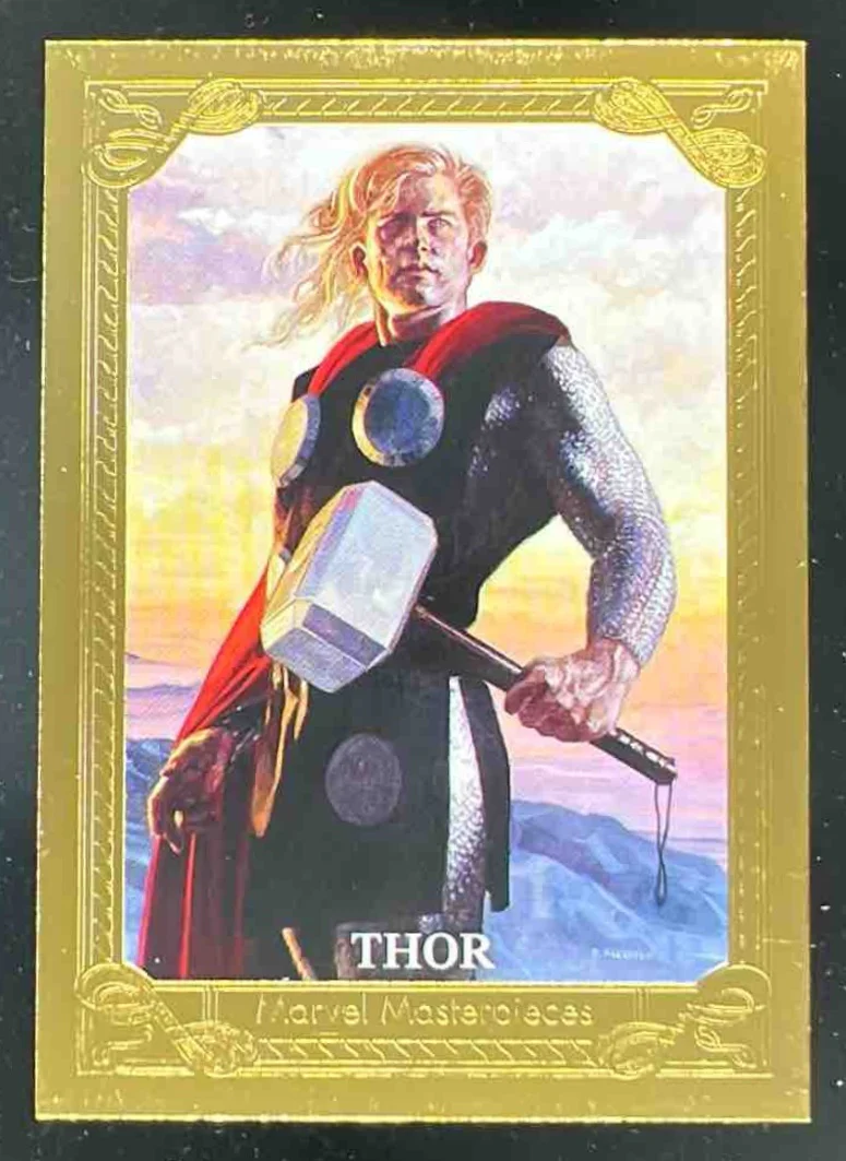 2025 Topps Marvel Comic Book Heroes 1975 Electrum Refractor #97 Thor /99