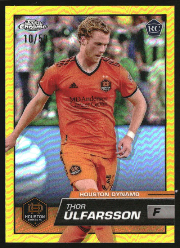 2023 Topps Chrome MLS Gold #136 Thor Ulfarsson RC /50