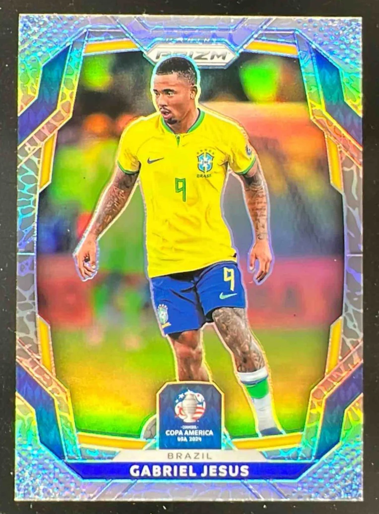 2024 Panini Prizm Copa America Elephant Prizm SSP #37 Gabriel Jesus