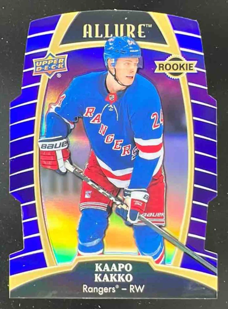 2019-20 Upper Deck Allure Purple Diamond #99 Kaapo Kakko RC /10