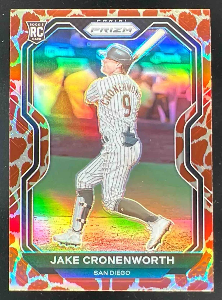 2021 Panini Prizm Giraffe #235 Jake Cronenworth RC
