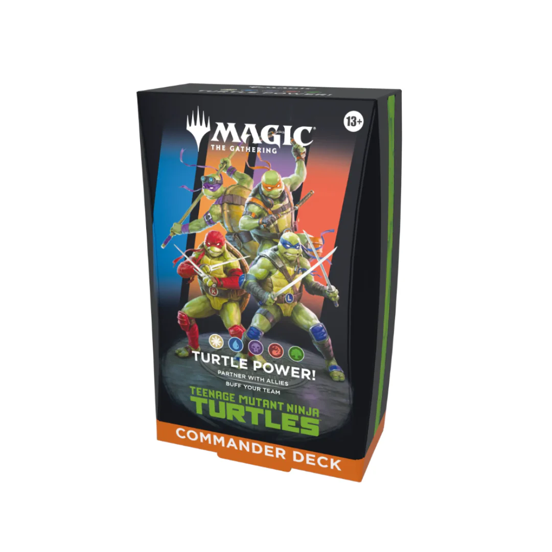 Magic the Gathering Teenage Mutant Ninja Turtles Commander Deck